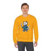 Horror Movie Cats Unisex Heavy Blend™ Crewneck Sweatshirt