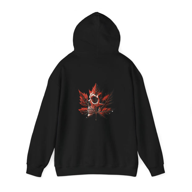 Maple Leaf Skull Unisex Heavy Blend™ Hooded Sweatshirt