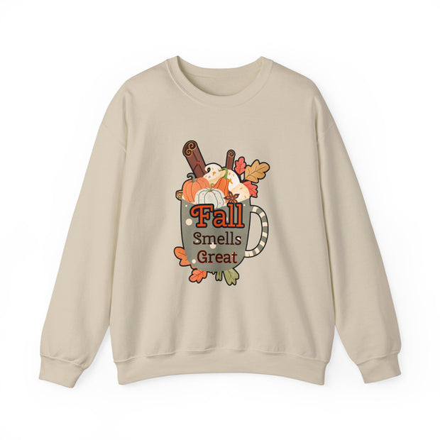Fall Smells Great Unisex Heavy Blend™ Crewneck Sweatshirt