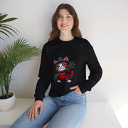 Horror Movie Cats Unisex Heavy Blend™ Crewneck Sweatshirt