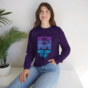 Disc Golf Wife Unisex Heavy Blend™ Crewneck Sweatshirt