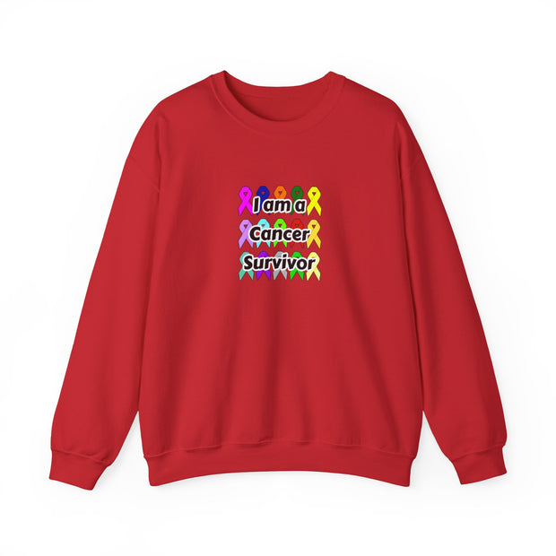 Cancer Survivor Unisex Heavy Blend™ Crewneck Sweatshirt