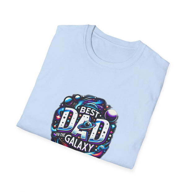 Best Dad in the Galaxy Unisex Softstyle T-Shirt