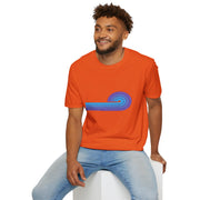 Semicircle Stripes Unisex Softstyle T-Shirt