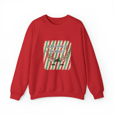 Reindeer Unisex Heavy Blend™ Crewneck Sweatshirt