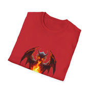 Fire Dragon Unisex Softstyle T-Shirt