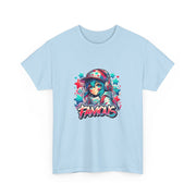 Graffiti Anime Girls Unisex Heavy Cotton Tee
