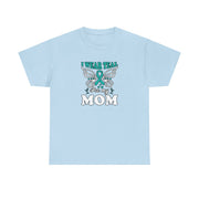 I Wear Teal Unisex Heavy Cotton Tee