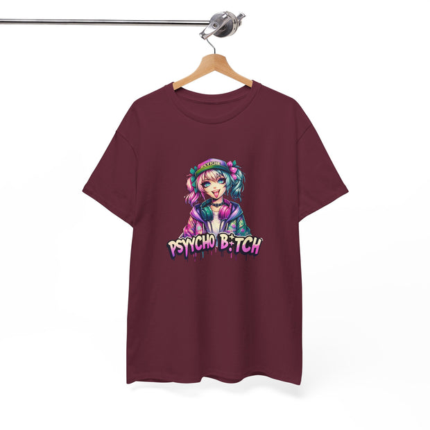 Graffiti Anime Girls Unisex Heavy Cotton Tee