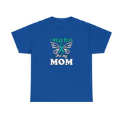 I Wear Teal Unisex Heavy Cotton Tee
