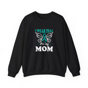 Teal for Mom Unisex Heavy Blend™ Crewneck Sweatshirt