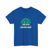 Ovarian cancer Unisex Heavy Cotton Tee