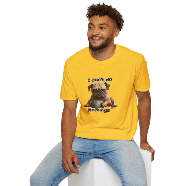 Grumpy Dog Unisex Softstyle T-Shirt