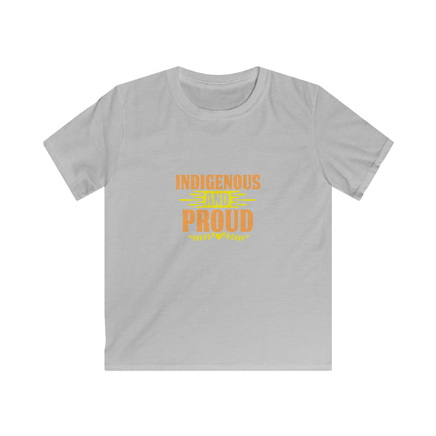 Indigenous and Proud Kids Softstyle Tee