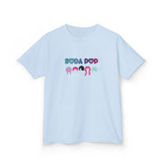 Cute Kids Soda Pop Cotton Tee , Kids Birthday Gift, Summer T-Shirt, Playful Graphic Tee, Party Outfit