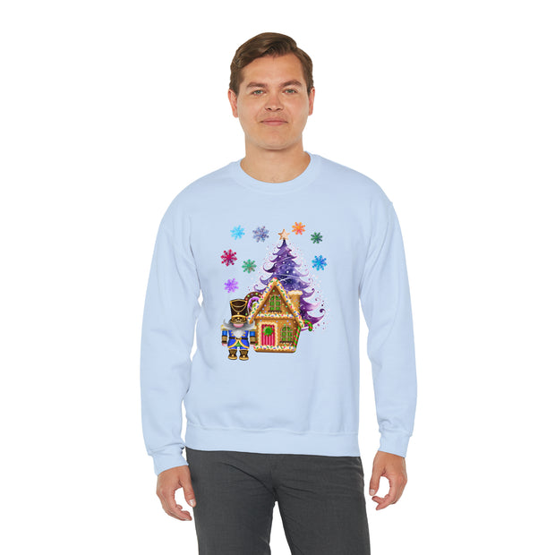Gnome Nutcracker Unisex Heavy Blend™ Crewneck Sweatshirt