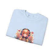 Graffiti Anime Girls Unisex Heavy Blend™ Crewneck Sweatshirt