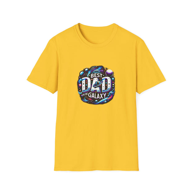 Best Dad in the Galaxy Unisex Softstyle T-Shirt