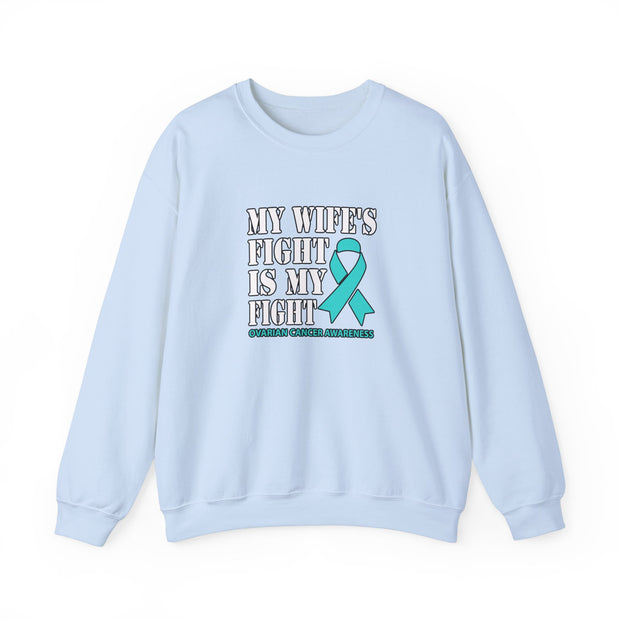 My Wife’s Fight Unisex Heavy Blend™ Crewneck Sweatshirt