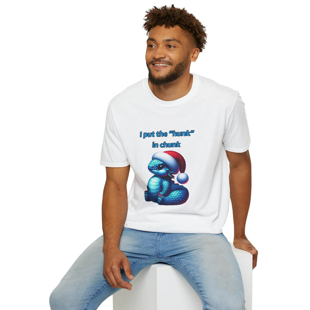 Christmas dragon Unisex Softstyle T-Shirt