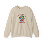 Rubik Cube Unisex Heavy Blend™ Crewneck Sweatshirt