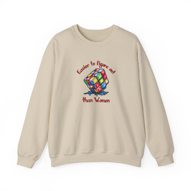 Rubik Cube Unisex Heavy Blend™ Crewneck Sweatshirt