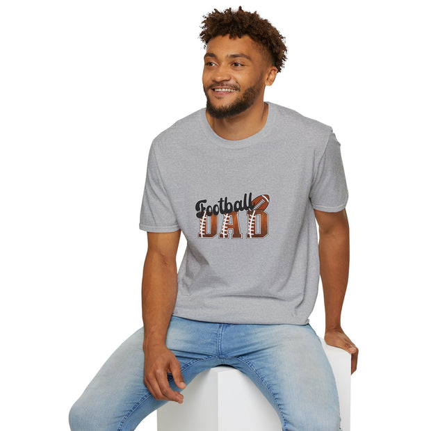 Football Dad Unisex Softstyle T-Shirt