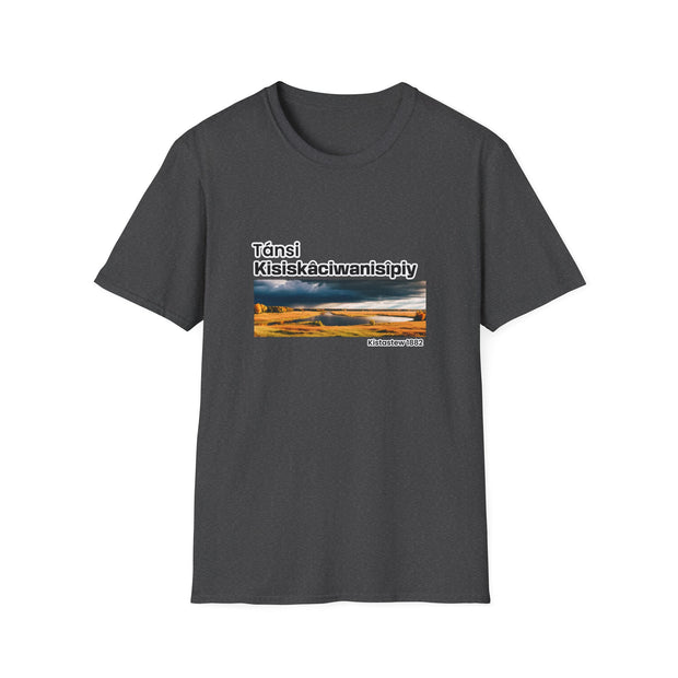 Tánsi Cree  Saskatchewan Unisex Softstyle T-Shirt
