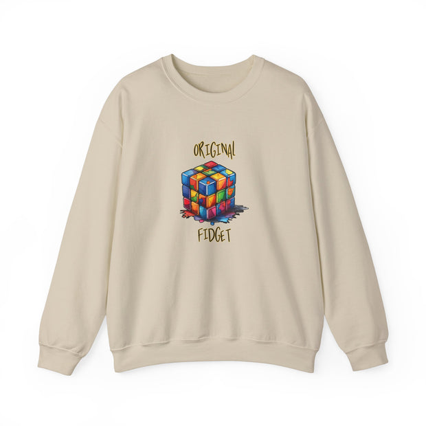 Rubik Cube Unisex Heavy Blend™ Crewneck Sweatshirt
