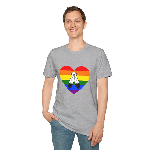 2 Spirit Pride Unisex Softstyle T-Shirt