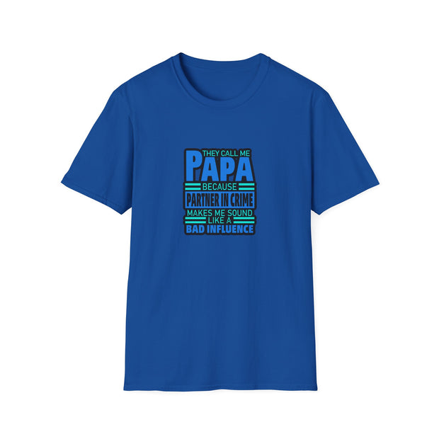 Papa Unisex Softstyle T-Shirt