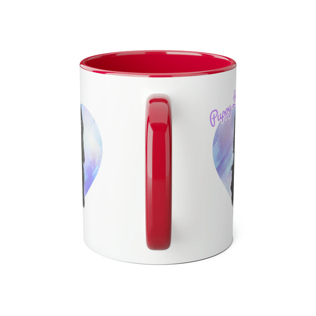 Puppy Love Accent Mugs, 11oz