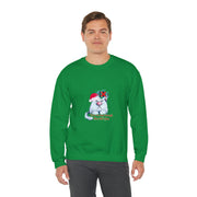 Christmas cat Unisex Heavy Blend™ Crewneck Sweatshirt