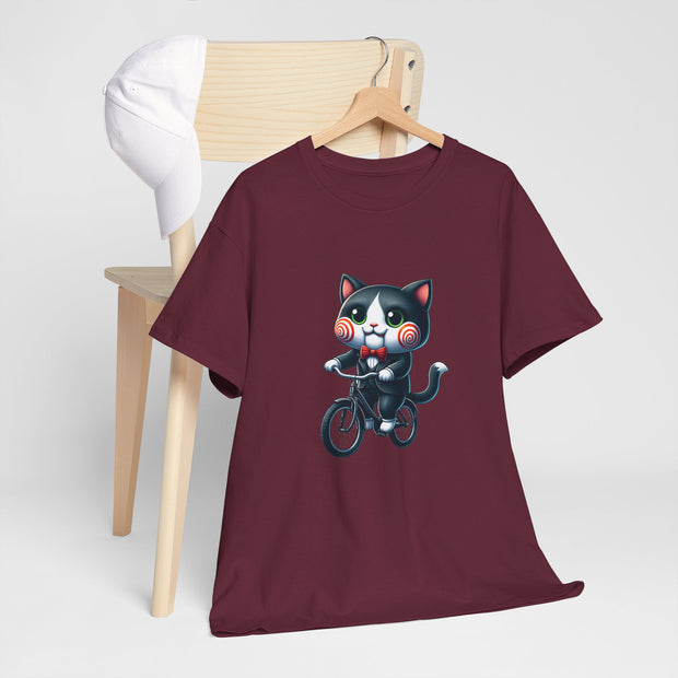 Horror Movie Cats Unisex Heavy Cotton Tee