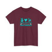 Peace Love Cure Unisex Heavy Cotton Tee