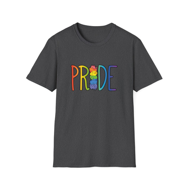 Cat Pride Tower Unisex Softstyle T-Shirt