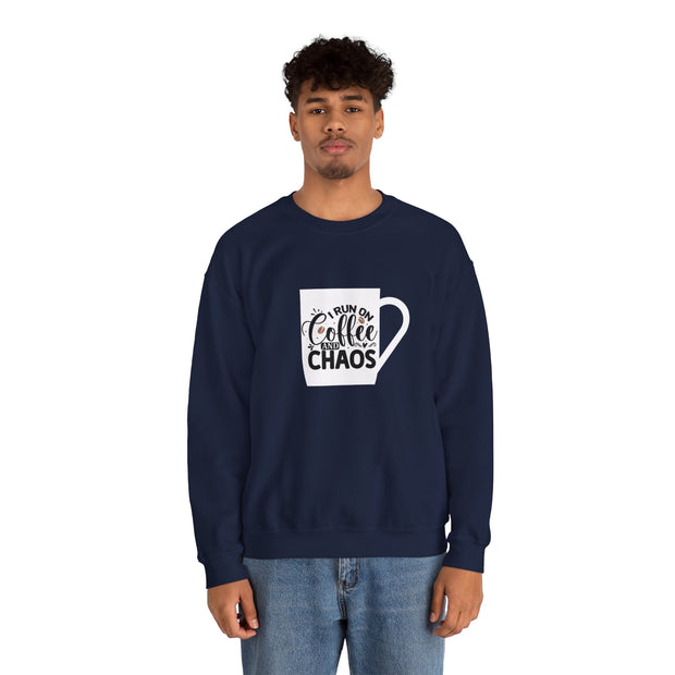 Coffee and Chaos Unisex Heavy Blend™ Crewneck Sweatshirt