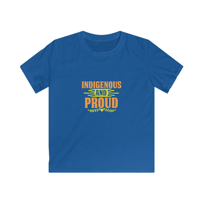 Indigenous and Proud Kids Softstyle Tee