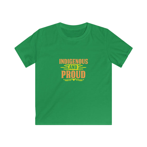 Indigenous and Proud Kids Softstyle Tee