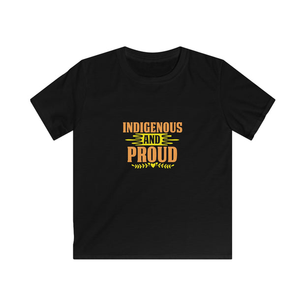 Indigenous and Proud Kids Softstyle Tee
