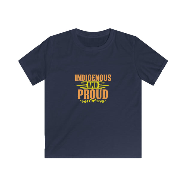 Indigenous and Proud Kids Softstyle Tee