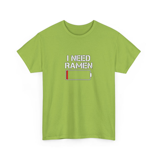 I Need Ramen Unisex Heavy Cotton Tee