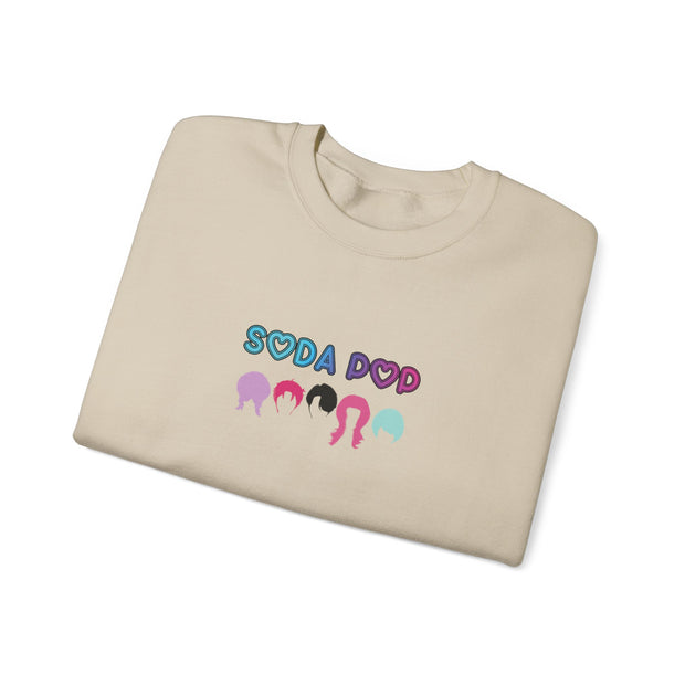Soda Pop Crewneck Sweatshirt | Unisex Comfortable Top, Gift for Fathers Day, Cozy Fashion, Casual and Trendy Wear