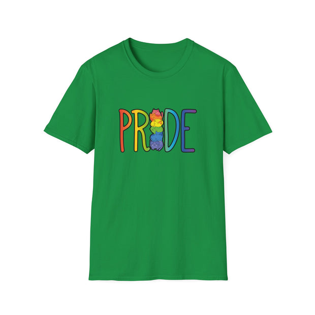 Cat Pride Tower Unisex Softstyle T-Shirt