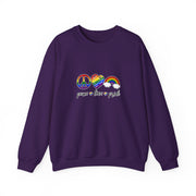 Peace Love Pride Unisex Heavy Blend™ Crewneck Sweatshirt