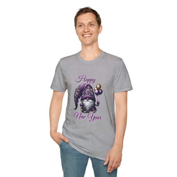 Gnome New Year Unisex Softstyle T-Shirt