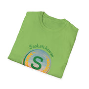 Saskatchewan Born & Raised Unisex Softstyle T-Shirt