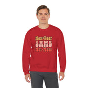Same Hot Mess Unisex Heavy Blend™ Crewneck Sweatshirt