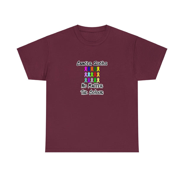 Cancer Sucks Unisex Heavy Cotton Tee