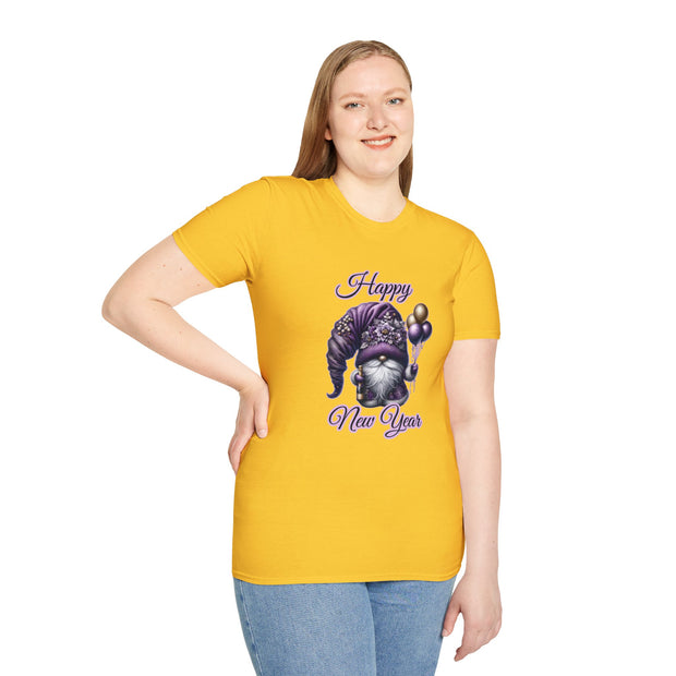 Gnome New Year Unisex Softstyle T-Shirt